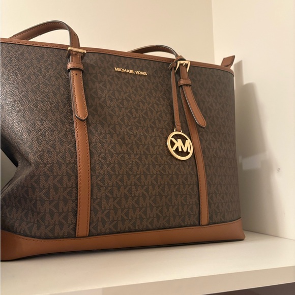Michael Kors Brown Tote Bag - Picture 2 of 2